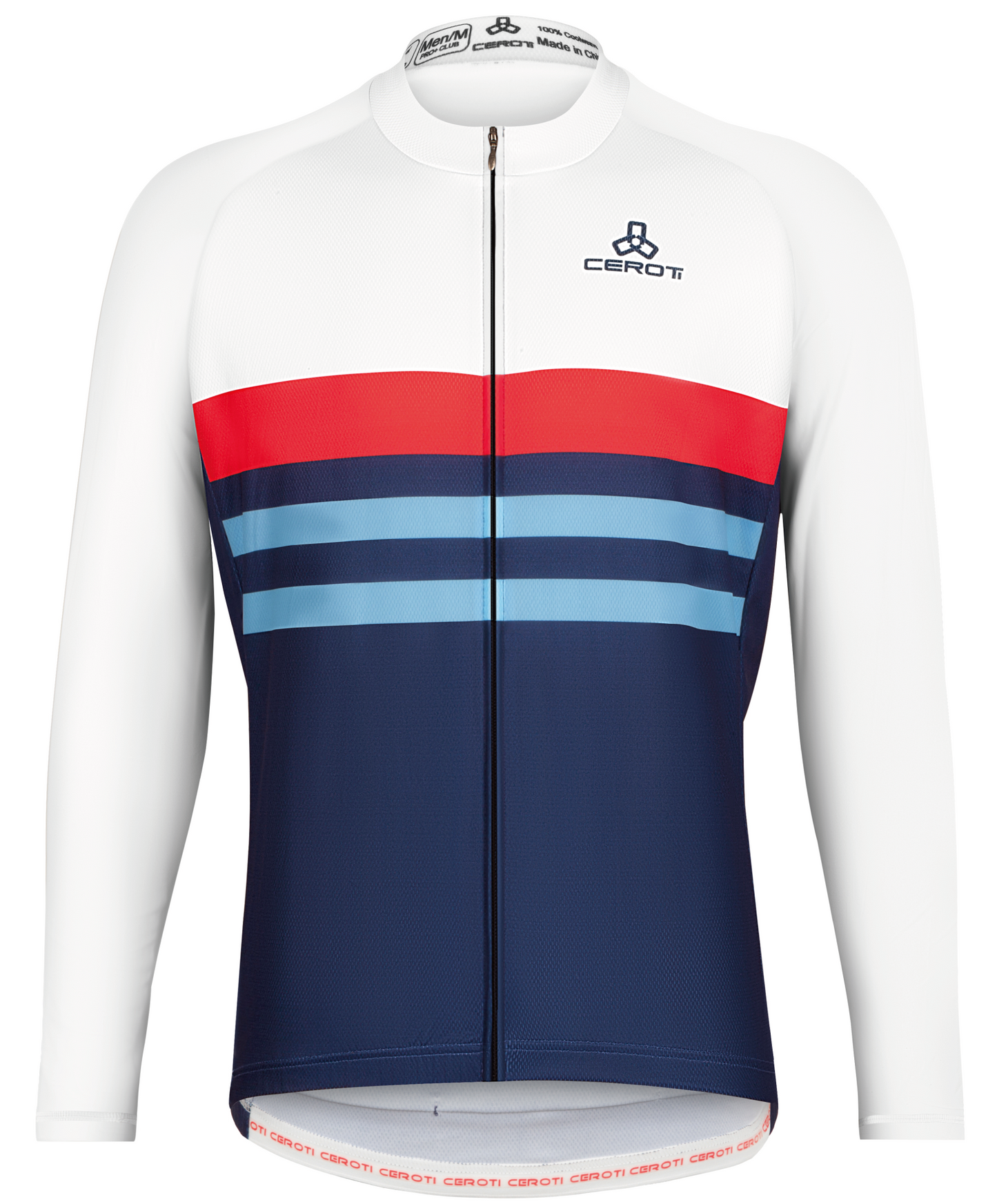 Men's Long Sleeve Cycling Jersey , Quick Dry-C38