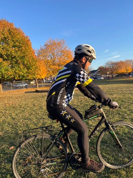 CARBON Men's Aero Fit Long Sleeve Jersey