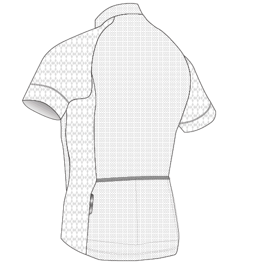 PRO+ SUMMER V neck Men's Race Cut Short Sleeve Jersey
