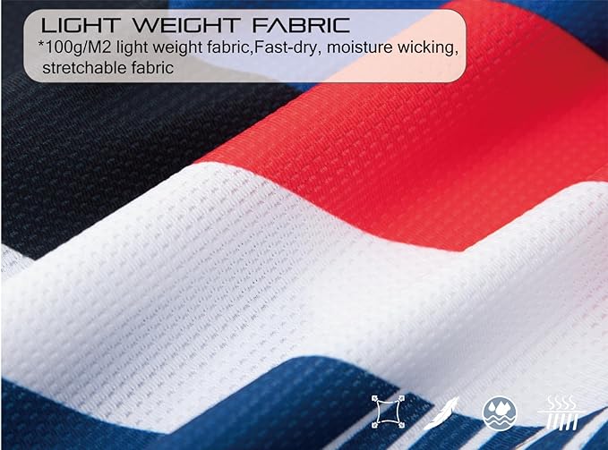 Men's Club Fit Cycling Jersey, Lightweight PRO Dry Fabric, Breathable - C63