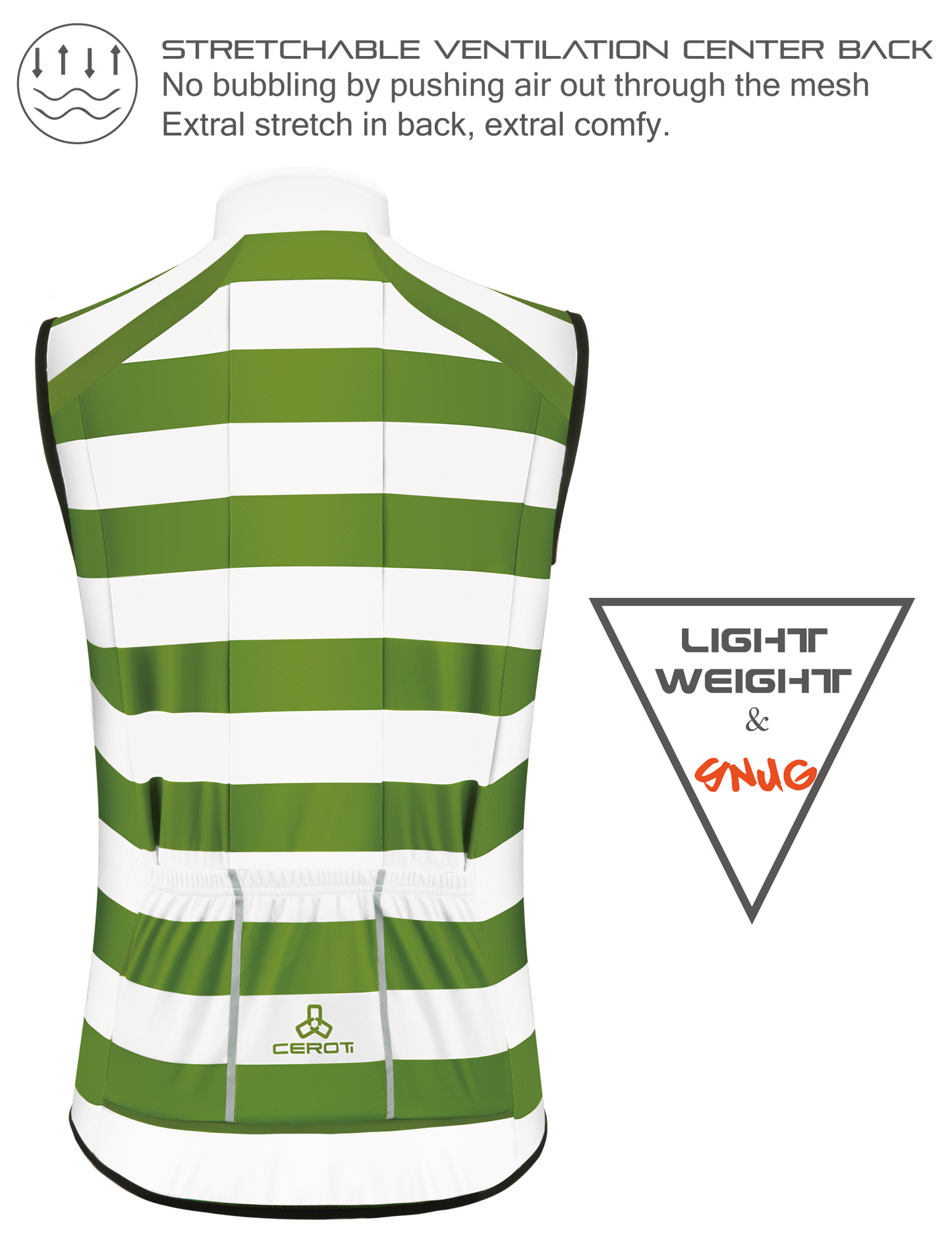 Soft Shell Wind Proof Cycling Vest-E6