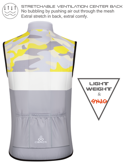 Soft Shell Wind Proof Cycling Vest-E5