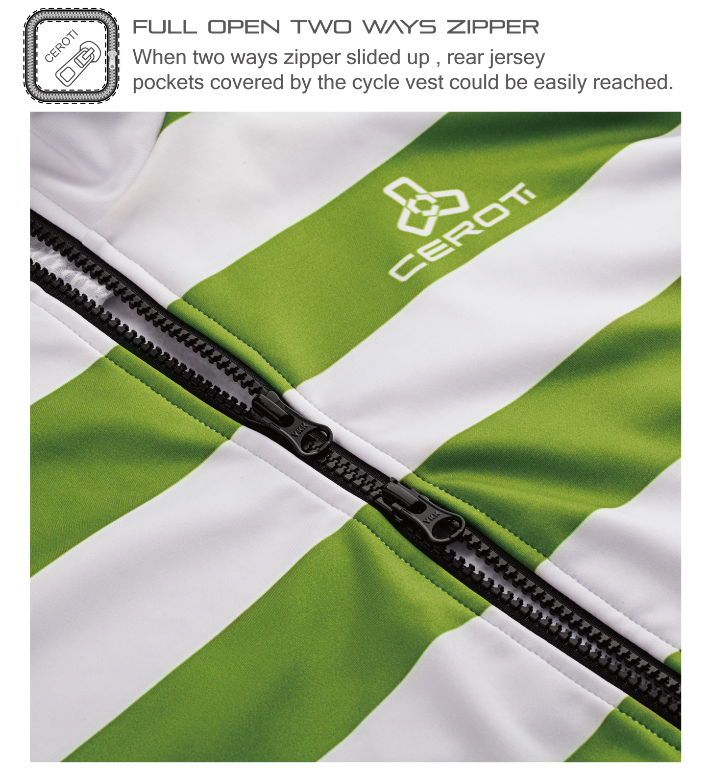Thermal Cycling Vest Rain Wind Proof- D25