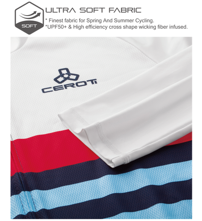 Men's Long Sleeve Cycling Jersey , Quick Dry-C38