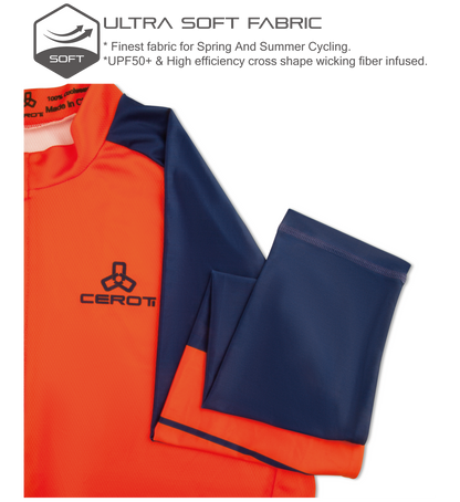 Men's Long Sleeve Cycling Jersey , Quick Dry-C39