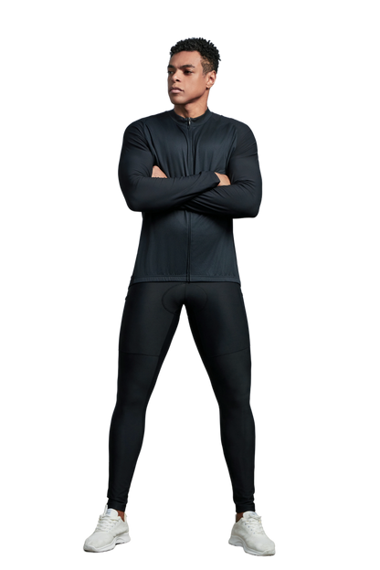 Club Fit Fleeced Long Sleeve Jersey-D11