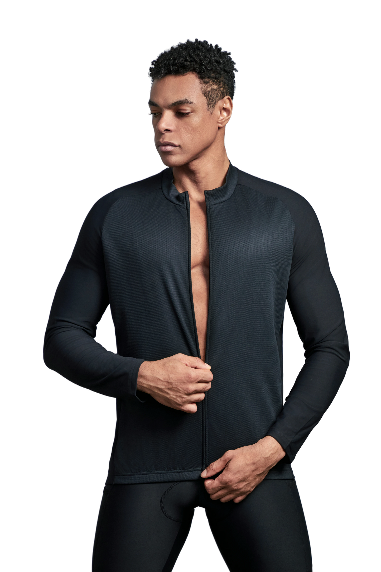 Club Fit Fleeced Long Sleeve Jersey-D11