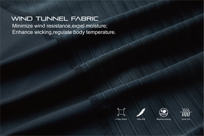 Club Fit Wind Tunnel Fabric Cycling Jersey-C55