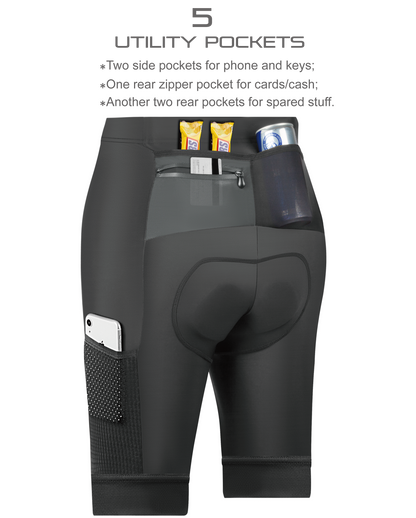 Cargo Bike Shorts Padded -B54