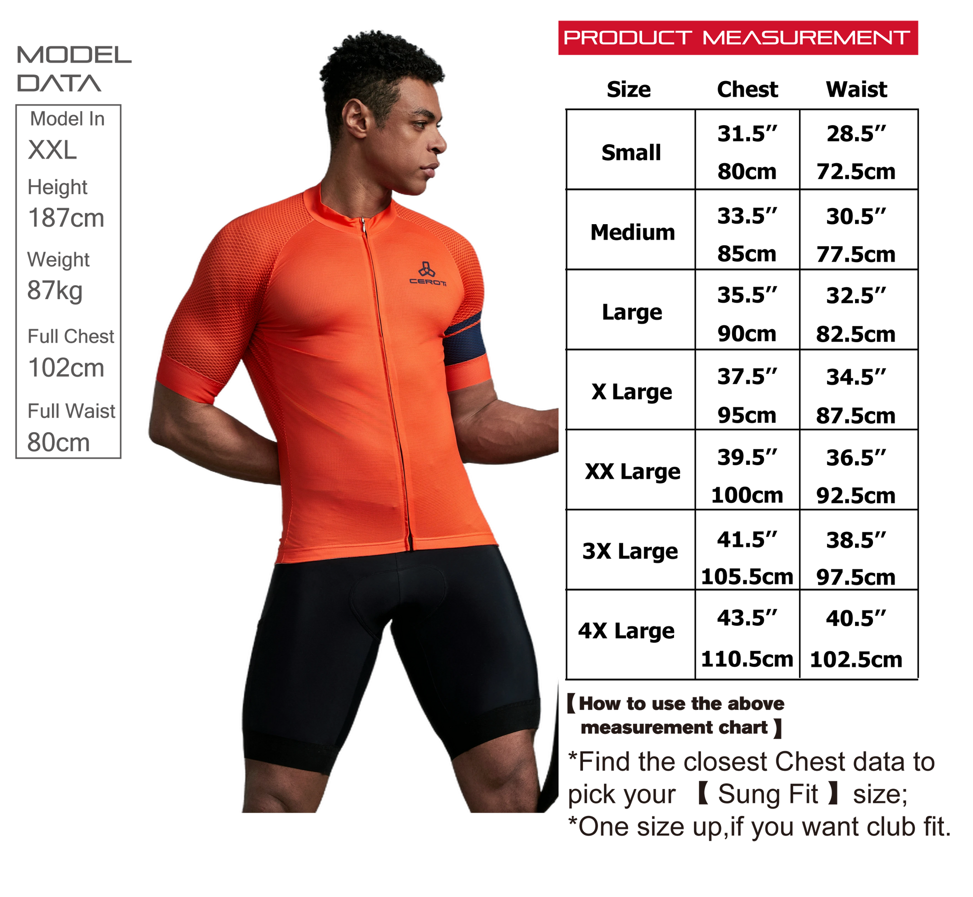 Snug Fit AirCool Cycling Jersey- C7 – CEROTIPOLAR
