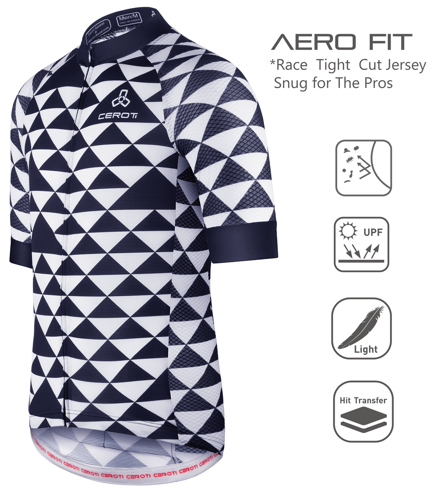 Snug Fit AirCool Cycling Jersey- C6