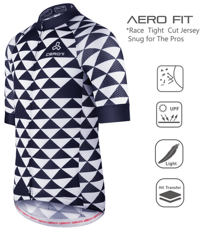 Snug Fit AirCool Cycling Jersey- C6