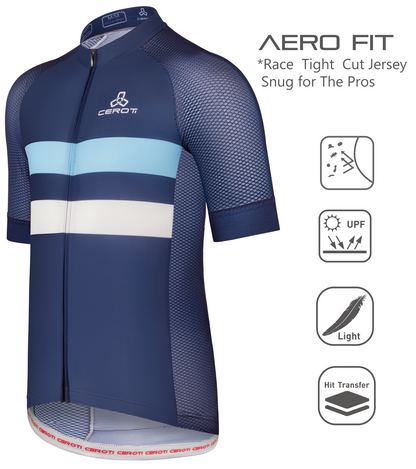 Snug Fit AirCool Cycling Jersey-C12