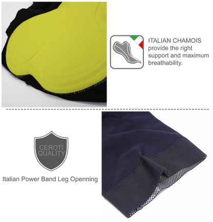 Men Summer Cool Cycling Bibs - B1